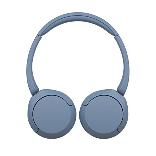 Sony WH-CH520 Wireless Headphones Bluetooth On-Ear Headset with Microphones, Blue