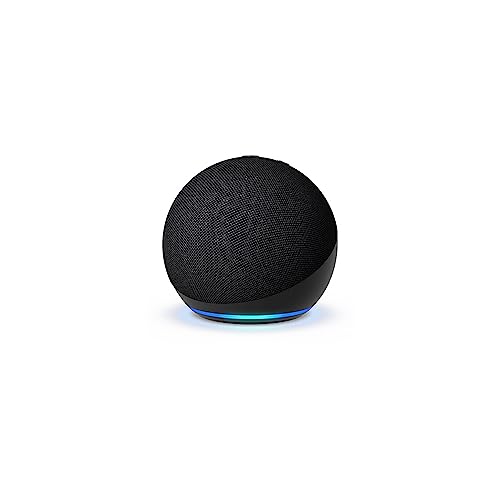 Echo Dot (5th Gen, 2022 release) | Smart speaker with Alexa | Charcoal