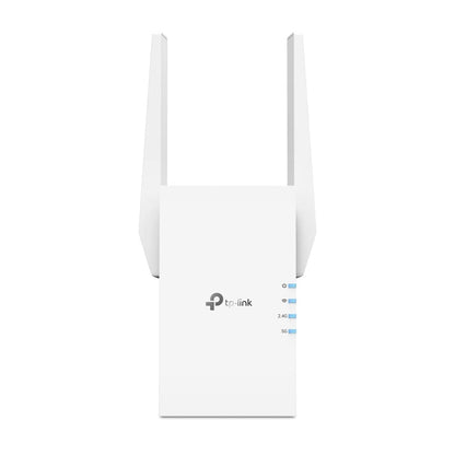 TP-Link AX3000 WiFi 6 Range Extender Internet Booster (RE705X) - Dual Band, AP Mode w/Gigabit Port, OFDMA, Beamforming, APP Setup, White