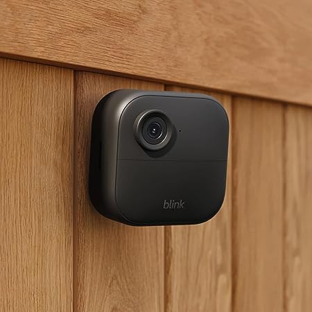 Blink Whole Home Bundle – Video Doorbell system (black), Outdoor 4 camera (black), and Mini camera (white) | HD video, motion detection, Works with Alexa