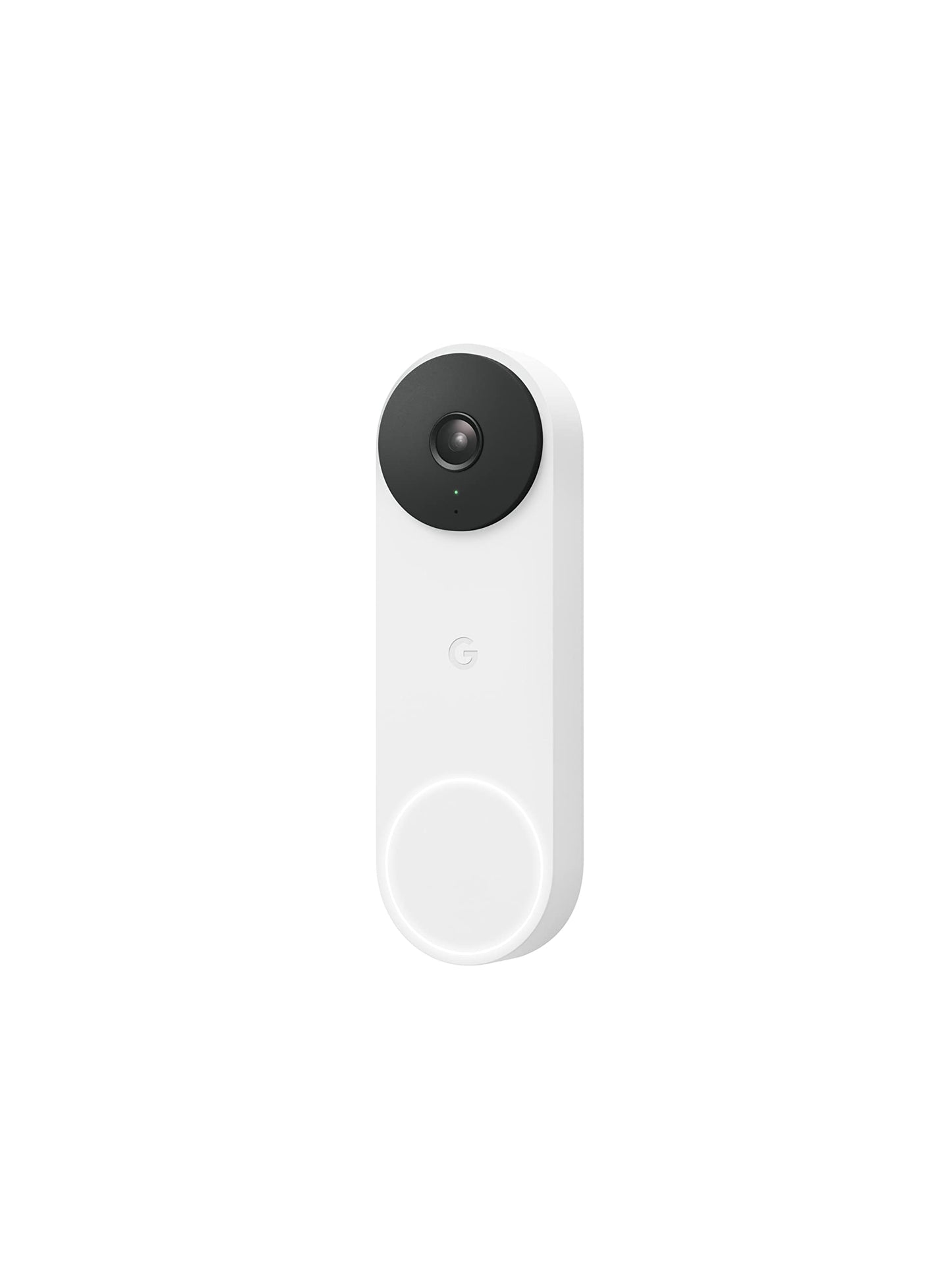 Google Nest Doorbell (Wired, 2nd Gen) - Wired Video Doorbell Camera - Doorbell Security Camera - Snow (G28DR)