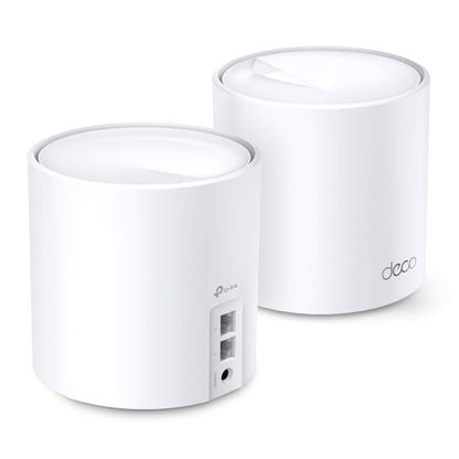 TP-Link Deco AX1800 WiFi 6 Mesh System (Deco X20) - Covers up to 4,000 Sq. Ft., Replaces Wireless Internet Routers and Extenders, 4 Ethernet Ports in total, supports Ethernet Backhaul, 2-Pack