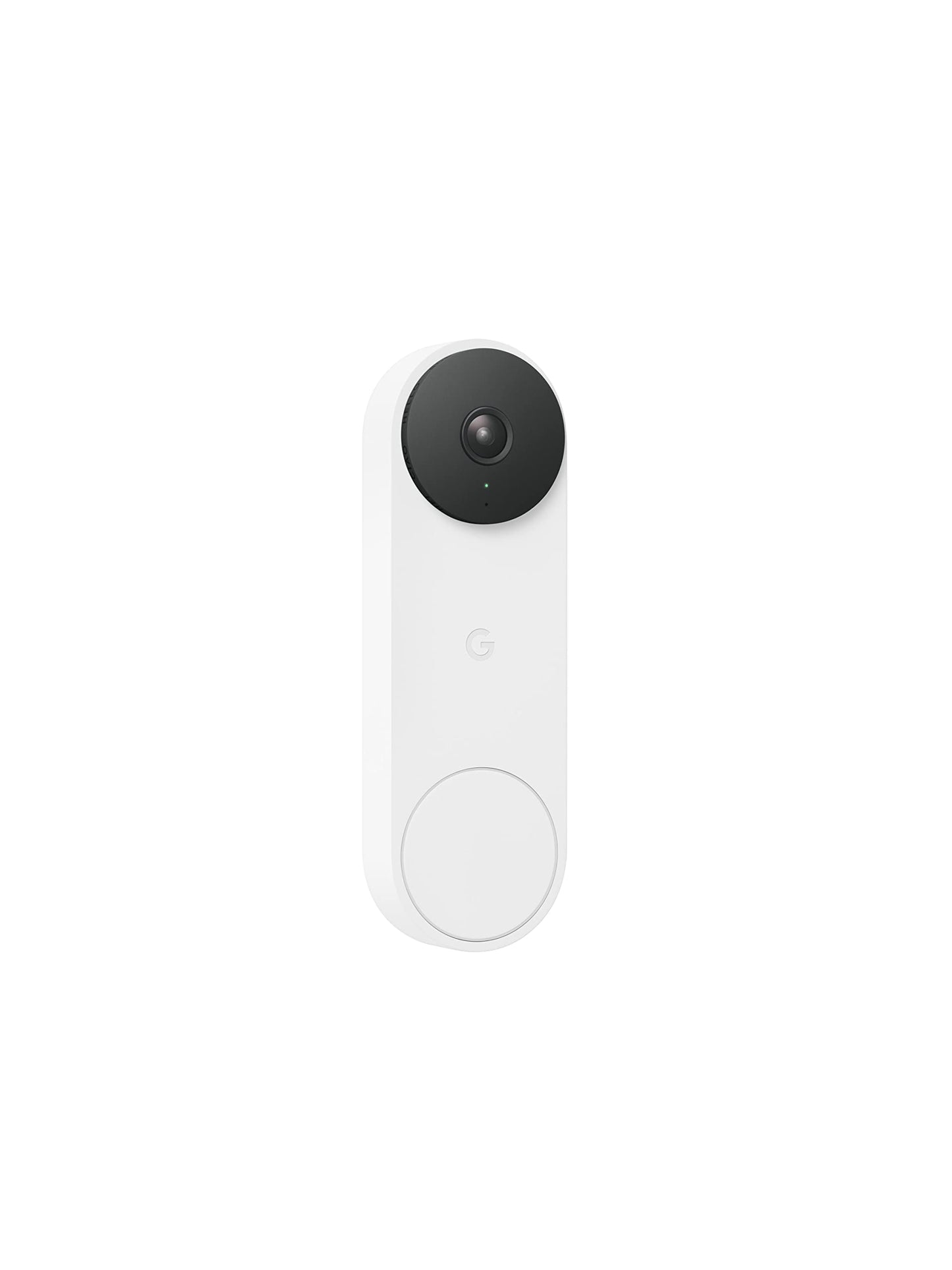 Google Nest Doorbell (Wired, 2nd Gen) - Wired Video Doorbell Camera - Doorbell Security Camera - Snow (G28DR)