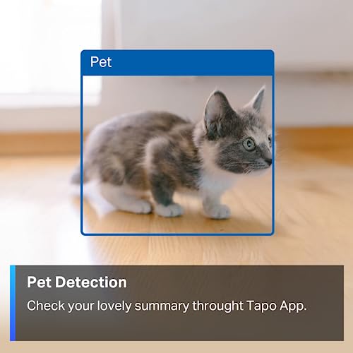 TP-Link Tapo 2K QHD Pan/Tilt Indoor Security WiFi Camera, 360° Panoramic View, Human & Pet AI Detection, Night Vision w/Starlight Sensor, Physical Privacy Mode, Works w/ Alexa & Google (Tapo C225)