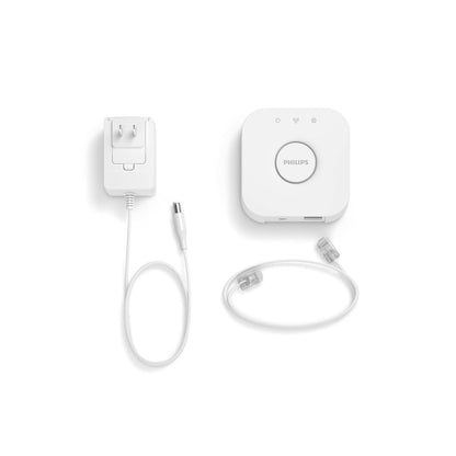 Philips Hue Bridge - Unlock the Full Potential of Hue - Multi-Room and Out-of-Home Control - Create Automations and Zones - Secure, Stable Connection Won't Strain Your Wi-Fi - Works with Voice, Matter