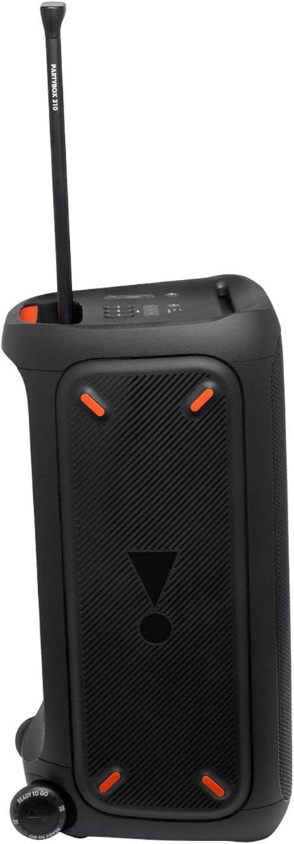 JBL PartyBox 310 Portable Bluetooth Party Speaker with Dazzling Lights and Powerful JBL Pro Sound - Black (JBLPARTYBOX310AM)