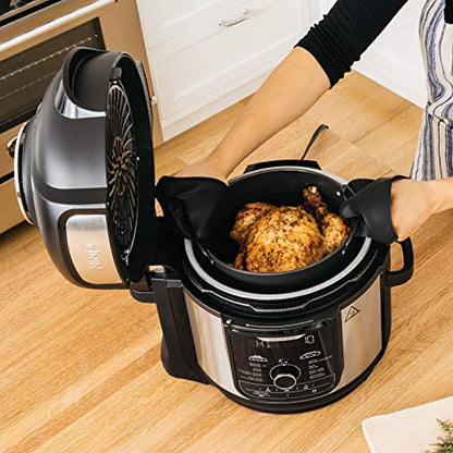 Ninja FD401C Foodi 8-qt. (7.6L) 12-in-1 Deluxe XL Pressure Cooker & Air Fryer - Stainless Steel (Canadian Version)