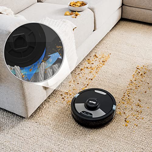 Shark RV2610WACA AI Ultra 2-in-1 Robot Vacuum and Mop with XL HEPA Self-Empty Base, Bagless, 60-Day Capacity, Matrix Clean Navigation