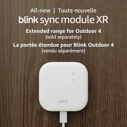 All-new Blink Sync Module XR — System hub for all Blink devices, go up to 400 feet from your home with extended range for Outdoor 4