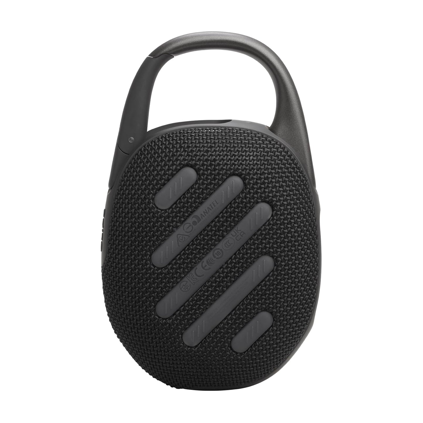 JBL Clip 5 - Ultra-Portable, Waterproof and Dustproof Bluetooth Speaker, Integrated Carabiner, Up to 12 Hours of Play, Made in Part with Recycled Materials (Black)