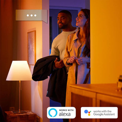 Philips Hue White & Color Ambiance Smart Retrofit Recessed Downlight 4", Color Changing, Bluetooth & Zigbee Compatible (Hue Hub Optional), Smart Ceiling Lighting