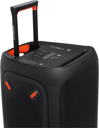 JBL PartyBox 310 Portable Bluetooth Party Speaker with Dazzling Lights and Powerful JBL Pro Sound - Black (JBLPARTYBOX310AM)