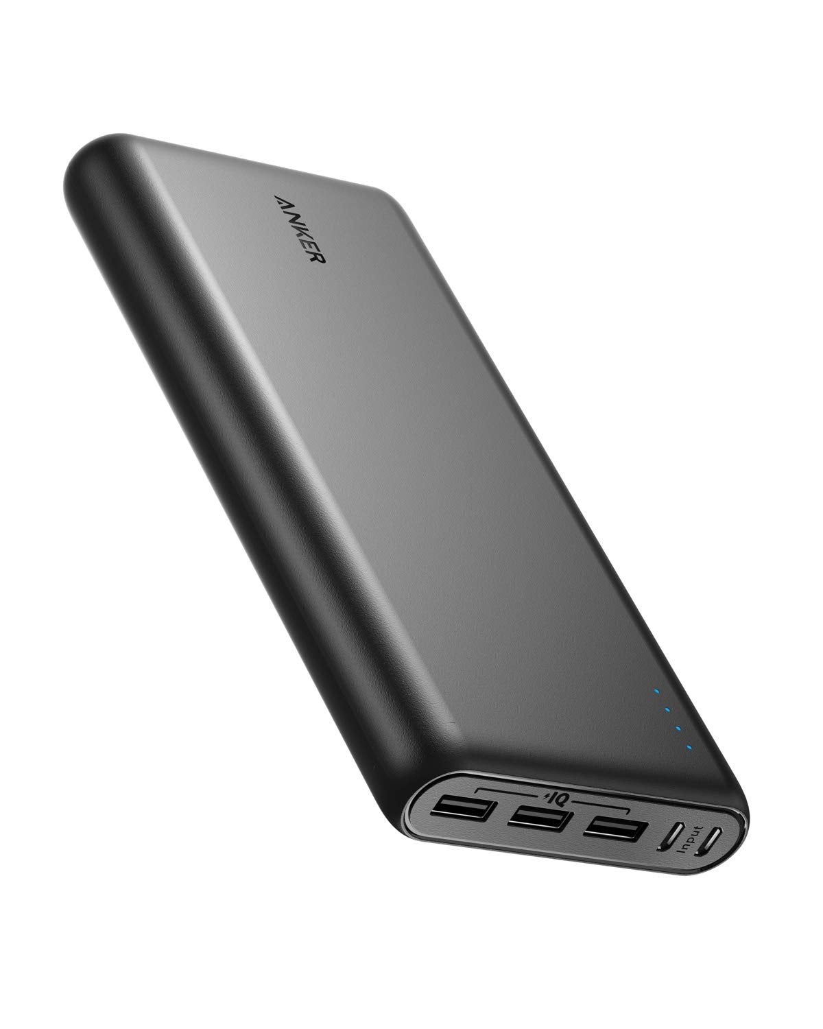 Anker Power Bank, 26,800 mAh External Battery with Dual Input Port and Double-Speed Recharging, 3 USB Ports for iPhone 15/15 Plus/15 Pro/15 Pro Max, iPad, Samsung, Android and Other Devices