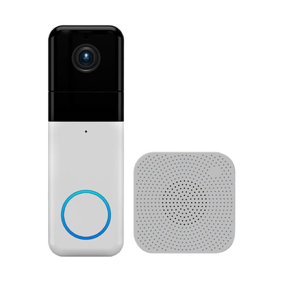 Wyze Wireless Video Doorbell Pro (Chime Included), 1440 HD Video, 1:1 Aspect Ratio: 1:1 Head-to-Toe View, 2-Way Audio, Night Vision