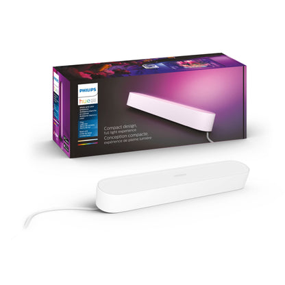 Philips Hue Smart Play Light Bar Base Kit, White - White & Color Ambiance LED Color-Changing Light - 1 Pack - Requires Bridge - Control with App - Works with Alexa, Google Assistant and Apple HomeKit