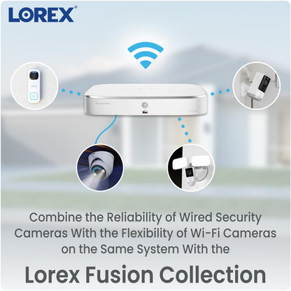 Lorex 2K Indoor WiFi Security Camera – 2K Add-On Camera for Wired Surveillance System for Home, Pet Cam, Baby Cam - IR Night Vision, Person Detection & 2 Way Talk