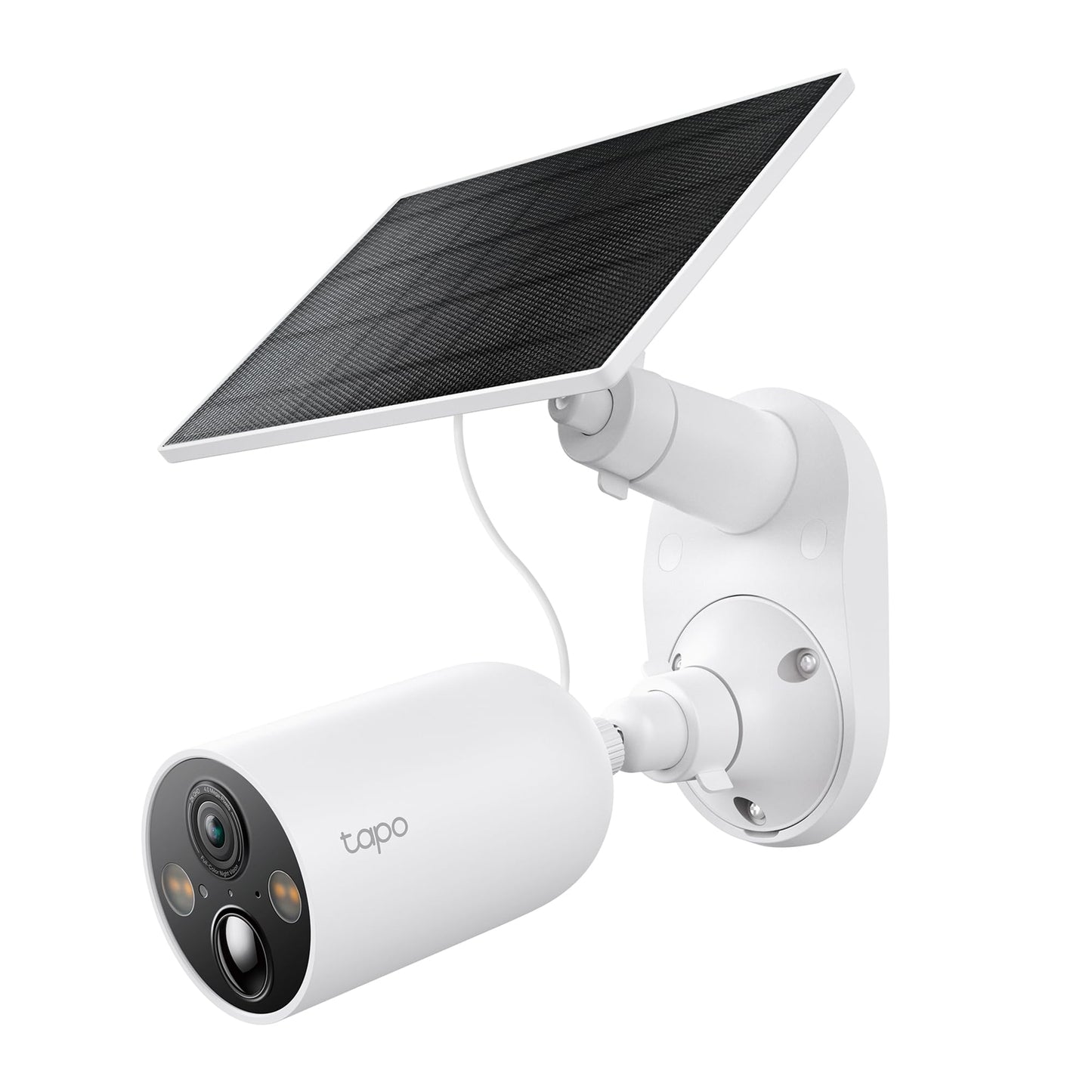 TP-Link Tapo SolarCam 2K, Outdoor Battery Camera w/Solar Panel Base, Wireless Camera, 2K QHD, 150° Super-Wide FOV, Free Person/Vehicle/Pet Detection, SD/Cloud Storage, Starlight Color Night Vision