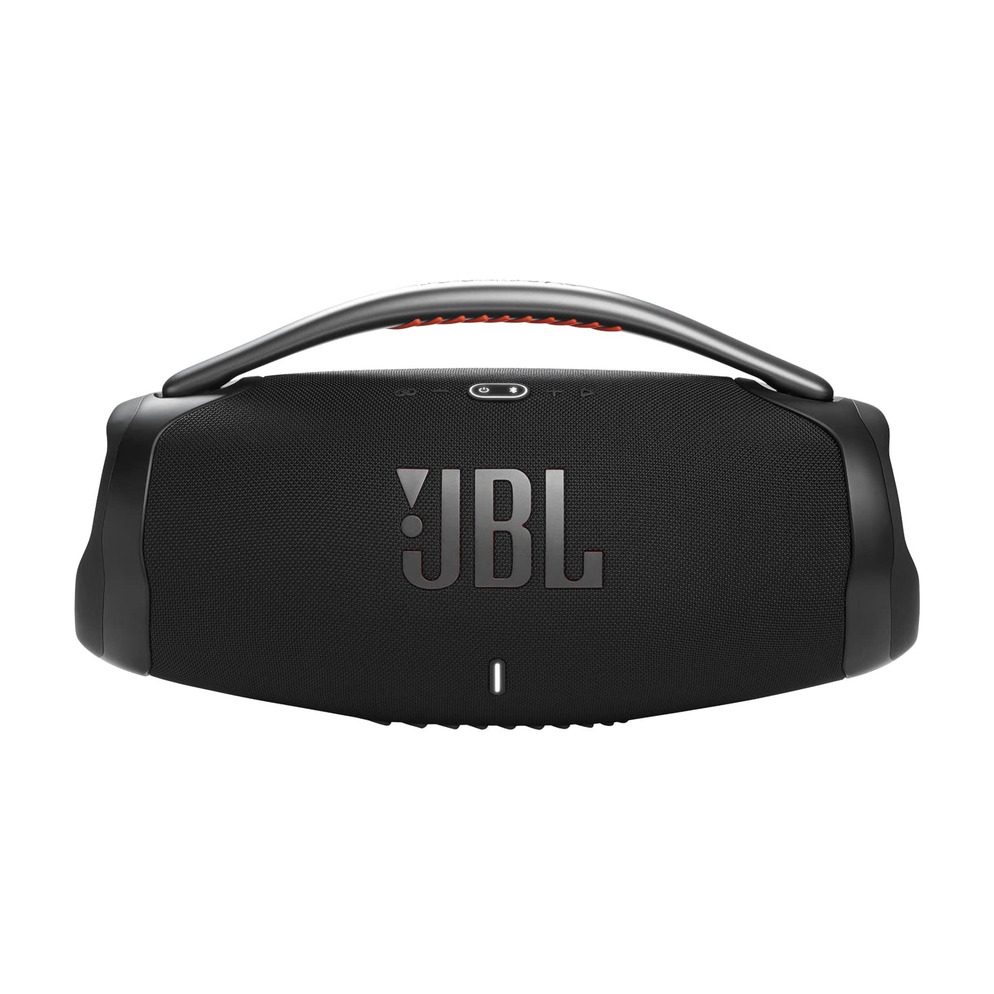 JBL Boombox 3 - Portable Bluetooth Speaker, Powerful Sound and Monstrous bass, IPX7 Waterproof, 24 Hours of Playtime, powerbank, JBL PartyBoost for Speaker Pairing, and eco-Friendly Packaging (Black)