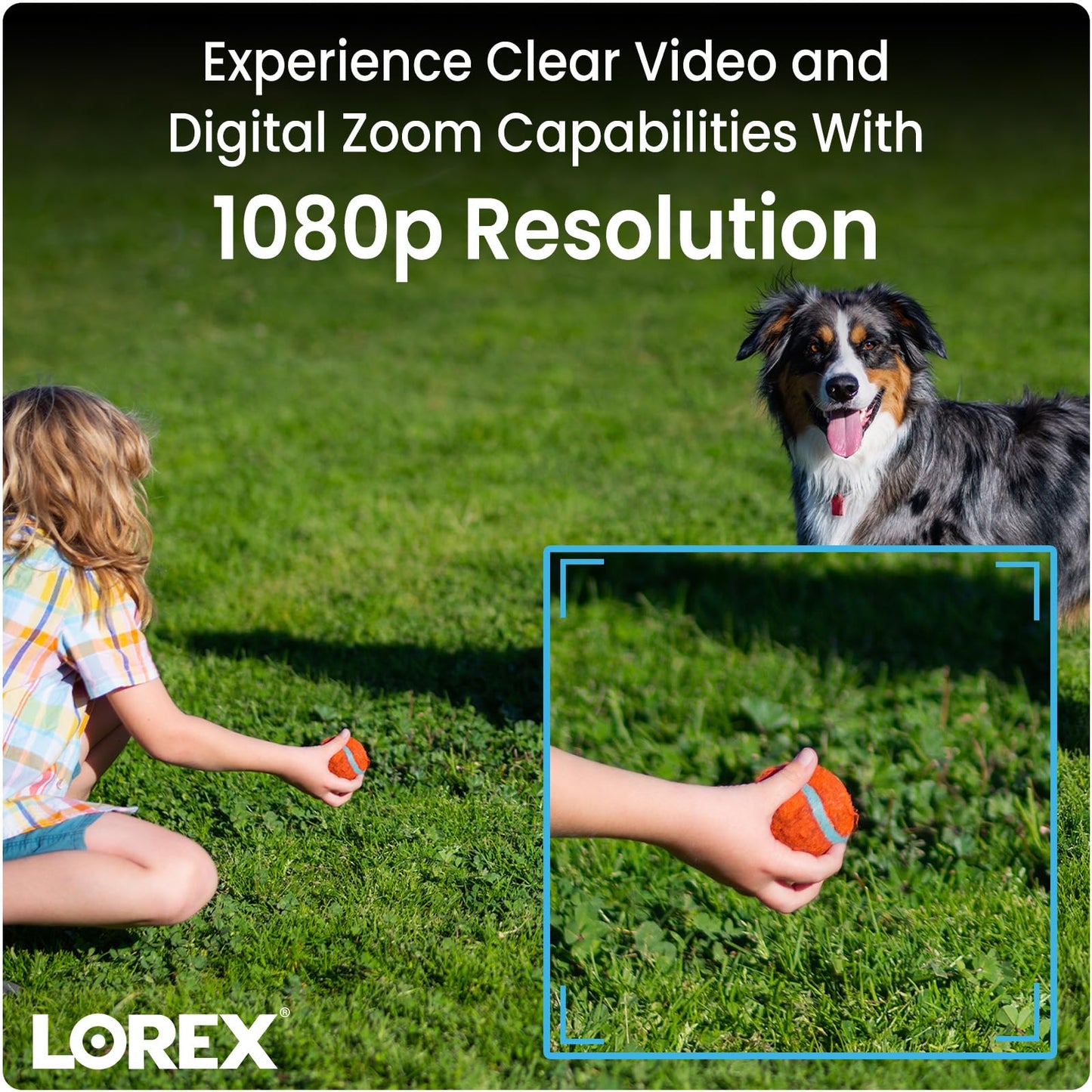 Lorex 1080p Resolution Wired Video Doorbell - Front Door Security with Motion Detection Camera and 2-Way Talk - Surveillance for Front Door, Home and Business