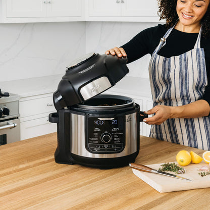 Ninja FD401C Foodi 8-qt. (7.6L) 12-in-1 Deluxe XL Pressure Cooker & Air Fryer - Stainless Steel (Canadian Version)