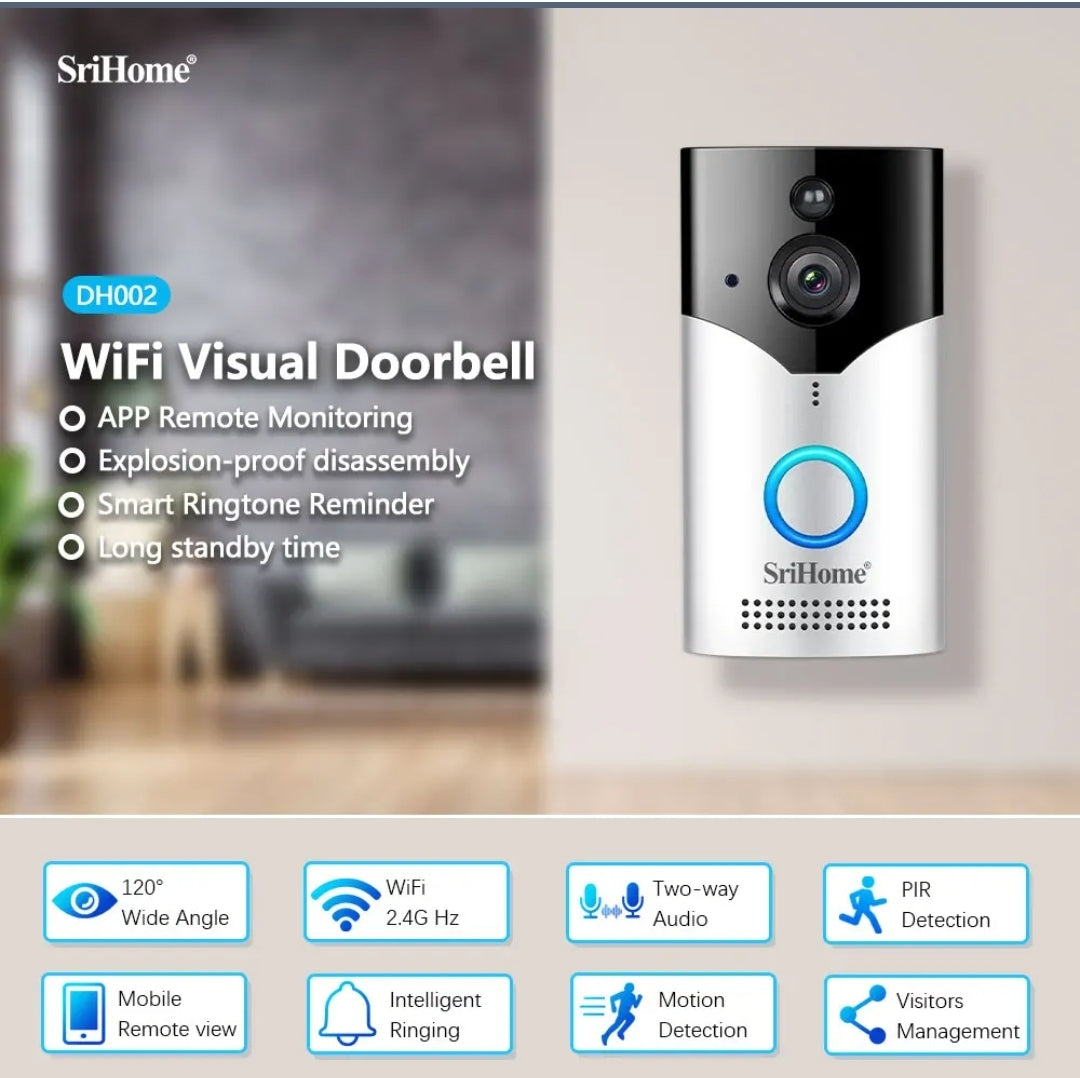 SRI Video Doorbell WIFI Camera