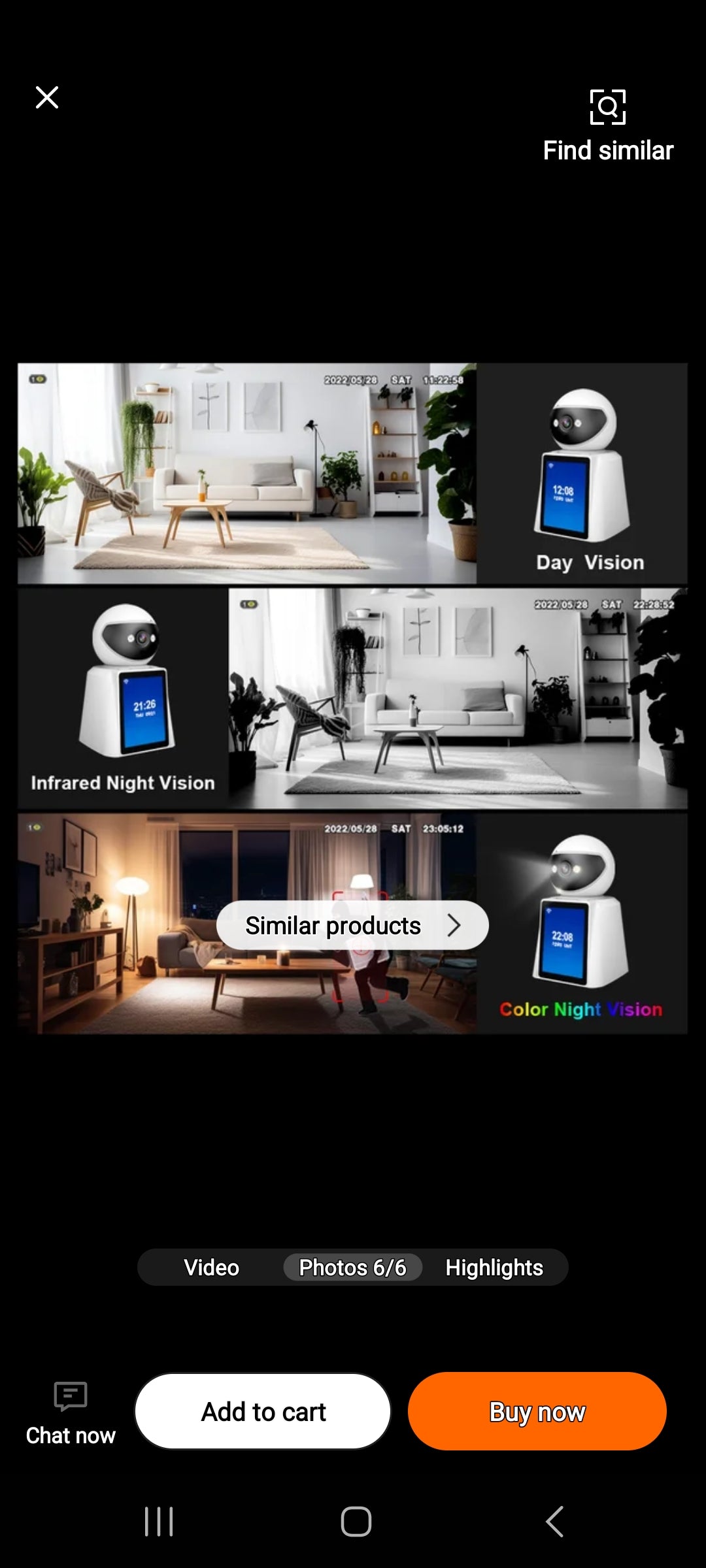 smart video call camera SRI