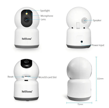 smart camera indoor baby pet camera