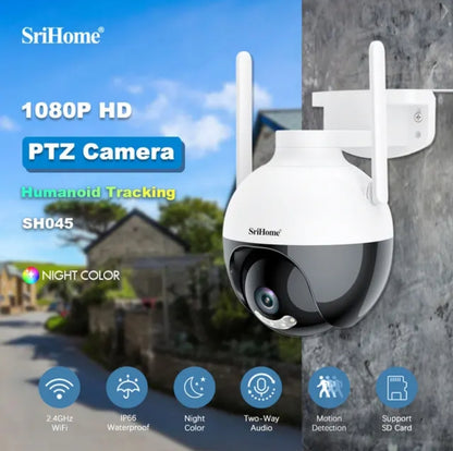 Smart Camera Outdoor PTZ security Camera Sri Home